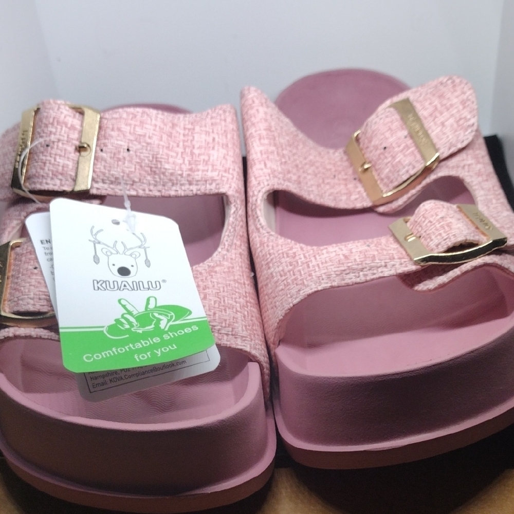Kuailu Pink Women’s Sandals Size 6 – New In Box, NWT - Picture 2 of 9